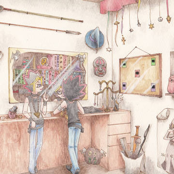 道具屋にて