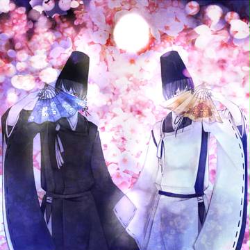 黒菊と白菊