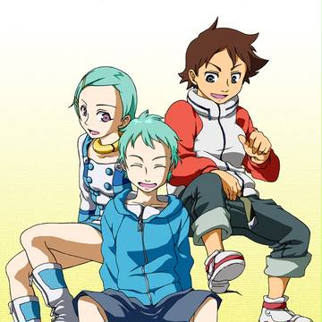 エウレカ×アオ×レントン　カラー