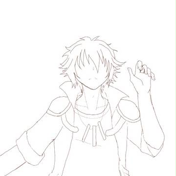 真っ白に…力尽きた
