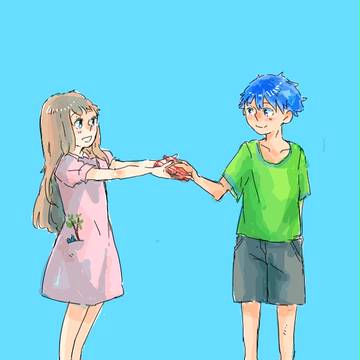はんぶんこ
