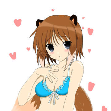 ラクガキ　イタチさん