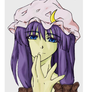 らくがきパチュリーさん