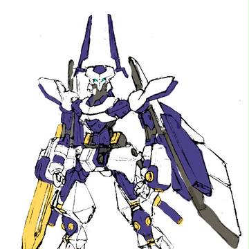 リアル頭身KWG型（落書き）