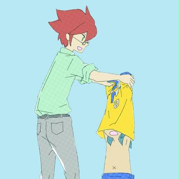 \はい手をあげてー/