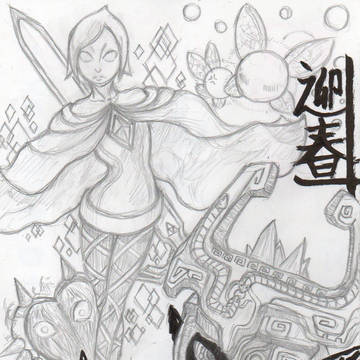 今年描いた年賀状