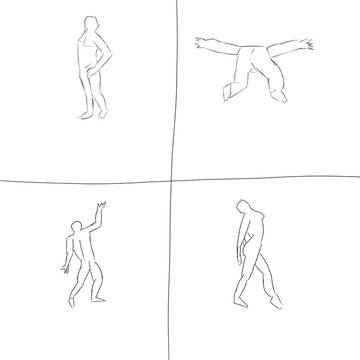 60秒ドローイング1000枚書くまで終わらない0114