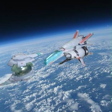 pixiaで初デジラマ(?) R-9/0"RAGNAROK"