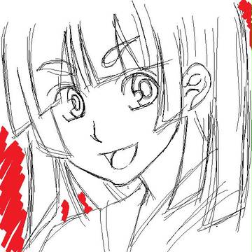 ぱっつん練習