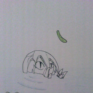 《模写》河童