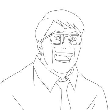 【線画を】ケヒャッ！【作ってみた】