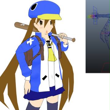 【3DCG】風祭フーカ