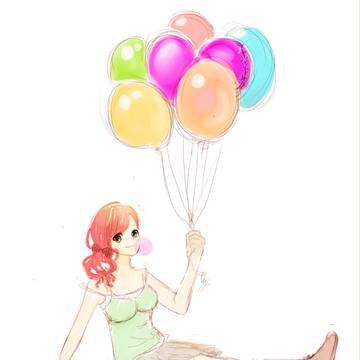 風船！
