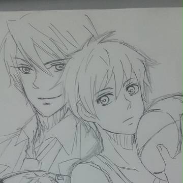 黒子落書き