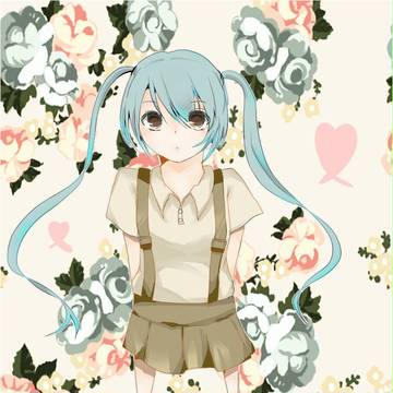 花柄ミク