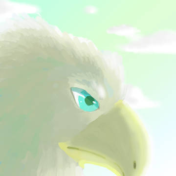 青い瞳
