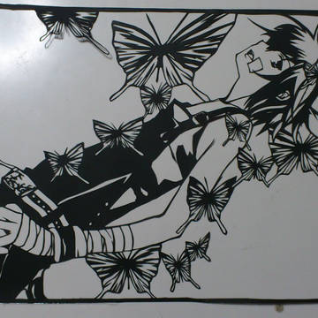 [切り絵]LOVELESS　/　青柳立夏
