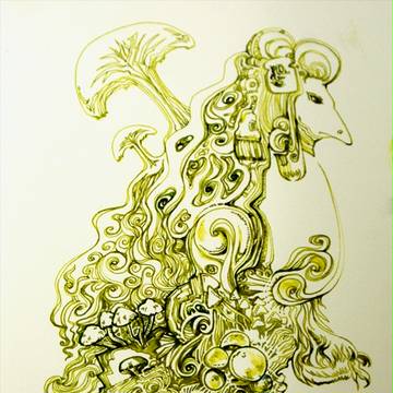 A dog grow umshroom