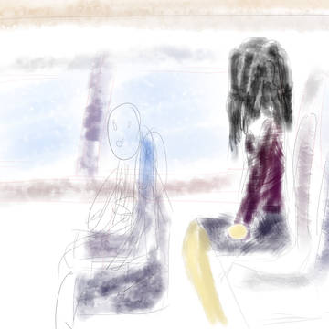 BUS 女の子