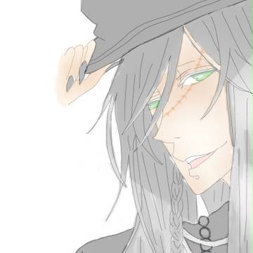黒執事ⅩⅣ巻表紙：葬儀屋
