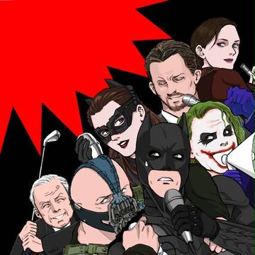 The Dark Knight Rises放題。