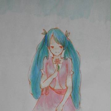 部活中のらくがっきー
