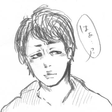 井本兄さん（初描き）