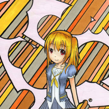 サイドテールな子