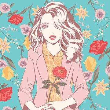 花柄おとめ