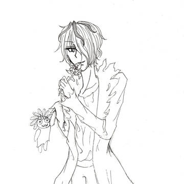 偽ャリー落書き