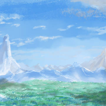 山　（アルプス？）