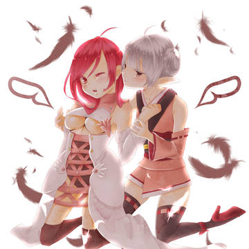 【あちゃそさ】したちち。【百合ちゅうい！】