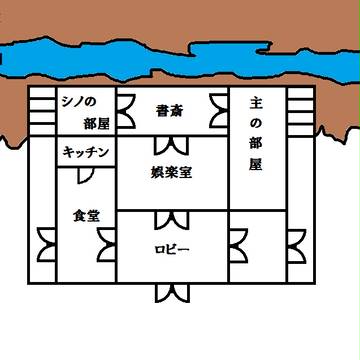 白黒館・見取り図