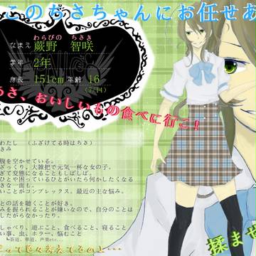 【PKOY】蕨野 智咲【キャラシ】