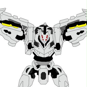 SAIの練習にホワイトグリントを書いてみた
