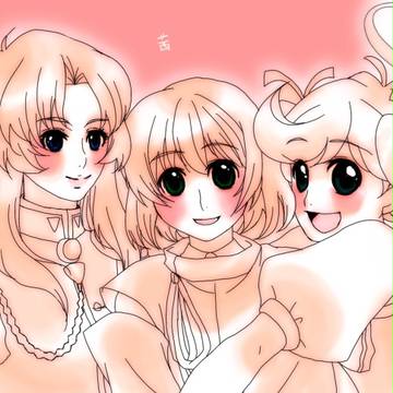 川上とも子さん一周忌追悼絵（再掲）