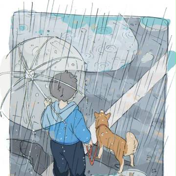 人と犬