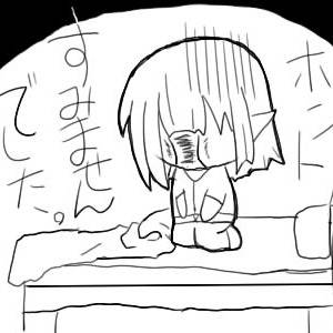小説挿絵。