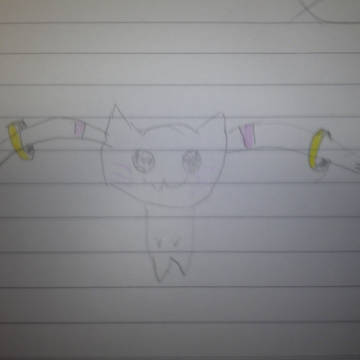 うろ覚えQBに色をつけてみた
