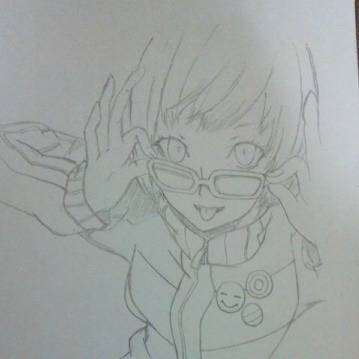 千技ちゃんの模写