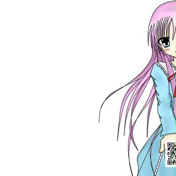 名刺の女の子