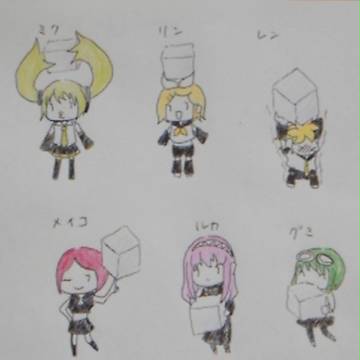ボカロに角砂糖持たせてみた