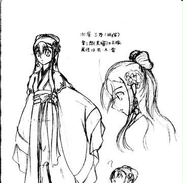 【忍たま】中国王宮風ファンタジーパロ設定【食次】
