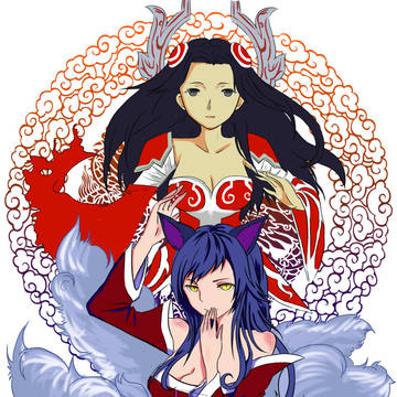 LOL九尾妖狐&刀锋意志