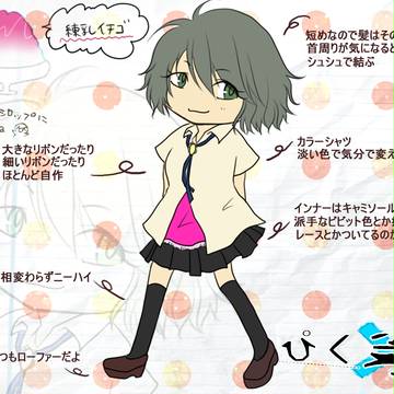 【ぴく劣】桜田千世【衣替え+中間テスト】
