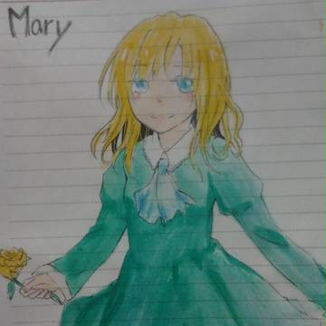 【Ib】手描きMary