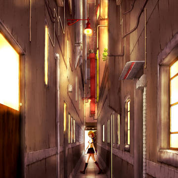 とある路地裏の秘密の扉