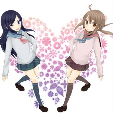 制服最強説！(よかったら塗り絵どうぞ！)
