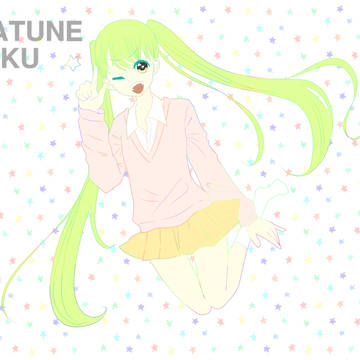 カラフルミクちゃん
