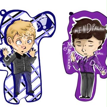 Sherlock keychains